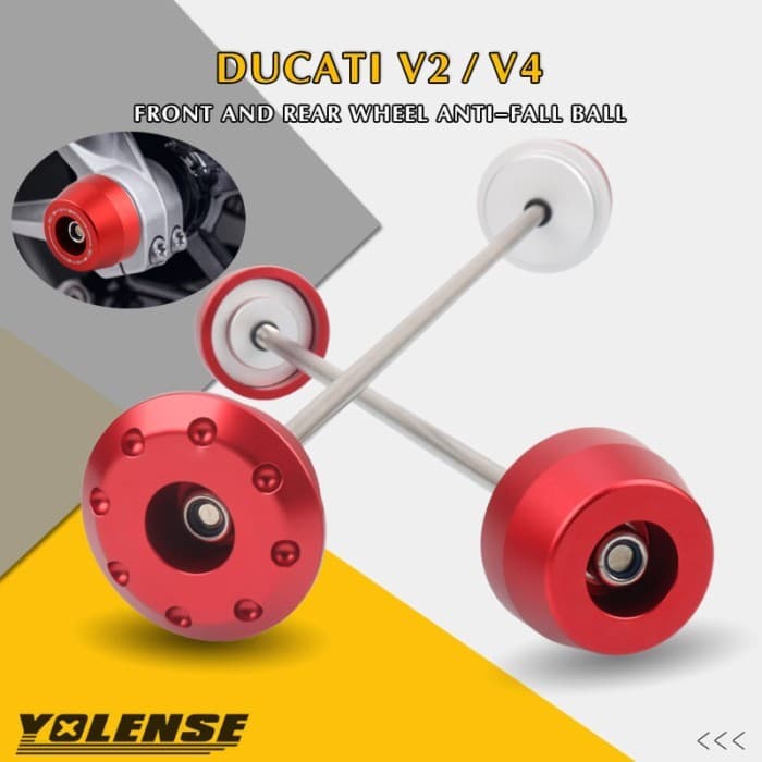 For DUCATI Panigale 1199 1199S 1299 1299S Panigale V2 V4 Motorcycle Front & Rear Wheel Fork Axle Sl