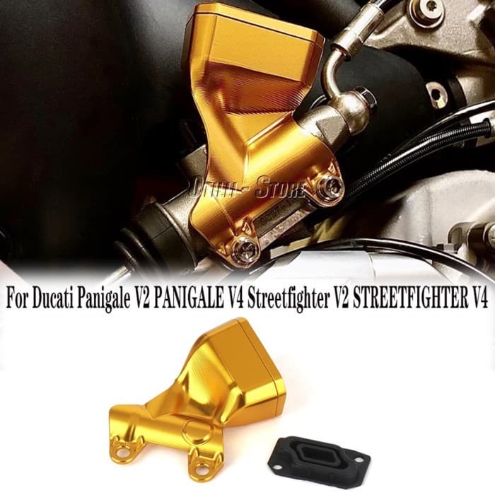 New Motorcycle Side Rear Brake Reservoir Oil Pot Kit For Ducati Panigale V2 PANIGALE V4 Streetfight