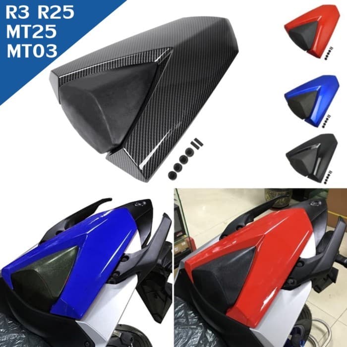 Rear Passenger Seat Cover Cowl For Yamaha MT03 YZF R3 R25 MT 03 MT25 MT-03 MT-25 YZF-R25 2013 2014 