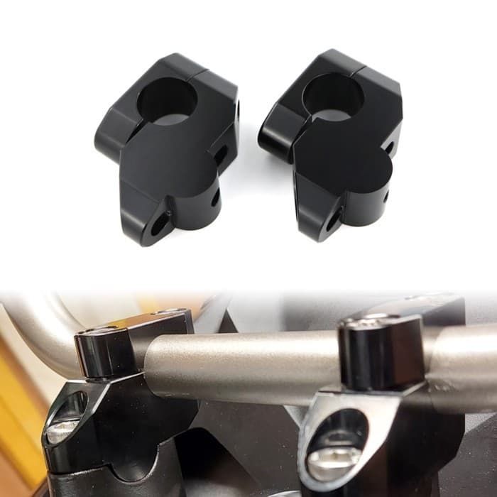 7/8" Motorcycle Handlebar Risers For Bajaj dominar Beta ROYAL ENFIELD Himalayan SCRAM 411 Husqvarna