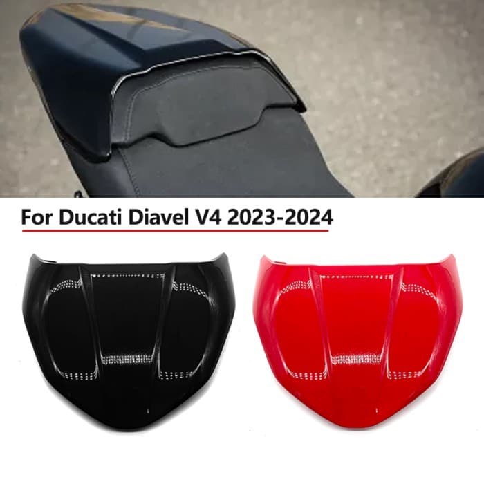 Motorcycle Seat Cover Cowl Rear Passenger Pillion Fairing Fit for Ducati Diavel V4 2023 -2024 Diave