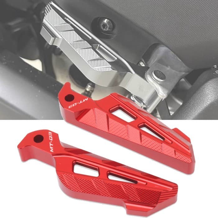Motorcycle Accessories CNC Passenger Footrests Rear Foot Pegs Pedal For YAMAHA MT-03 MT-07 MT-09 MT