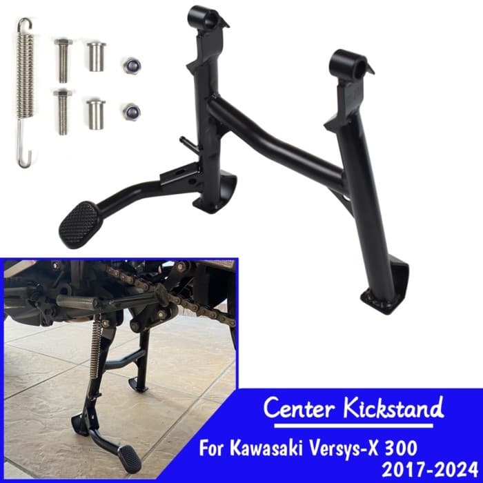 Versys X300 Middle Large Bracket Kickstand For Kawasaki Versys-X 300 2017-2024 Versys-X300 Motorcyc