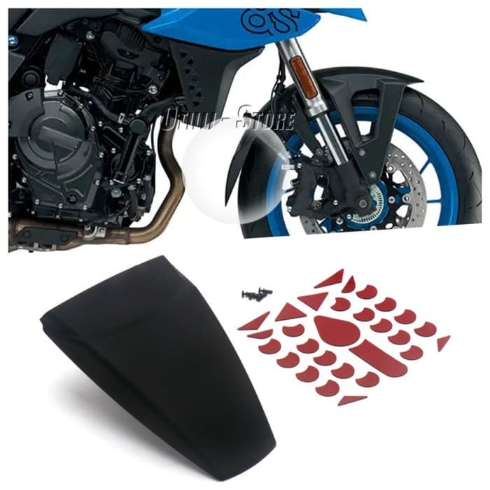 Motorcycle Front Fender Extender For Suzuki GSX-8S GSX 8S GSX8S Gsx-8S ABS Mudguard Extension 145mm