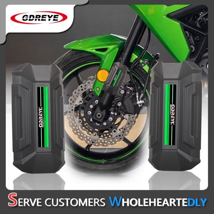 For KAWASAKI Versys 650 Versys650 2015-2023 Mudguard Front Fork Protector Guard Block Front Fender 