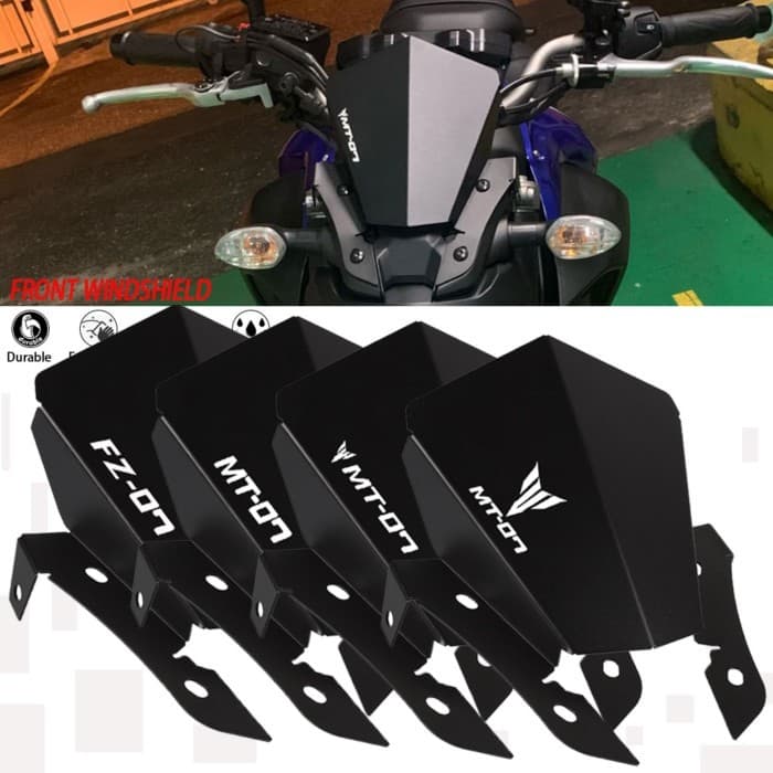 For YAMAHA MT 07 MT07 MT-07 FZ-07 2013 2014 2015 2016 2017 Motorcycle Front Windshield Accessories 