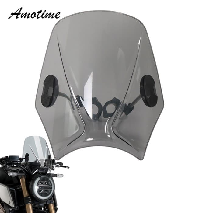 Motorcycle Windscreen Windshield Universal For Royal Enfield Bullet/Meteor/Classic 350 500 Intercep