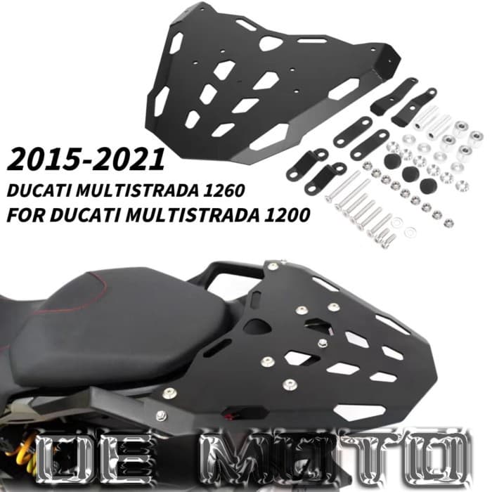 Mklightech Voor Ducati Multistrada 950 1200 1260 15-21 Achter Bagagedrager Tailbox Fixer Houder Car