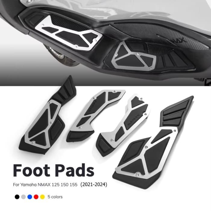 For Yamaha N-Max N Max 125 150 155 (2021-2024) NMAX125 NMAX150 NMAX155 Footboard Steps Footrest Foo