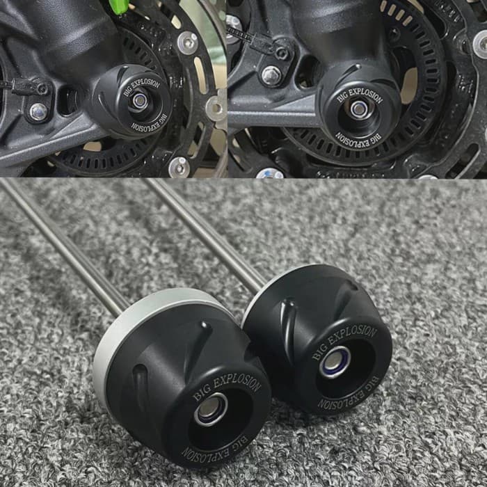 GSX-R1000 2021 FOR Suzuki GSX-R1000 GSX-R1000R 2017-2022 Front Rear wheel Spindle Crash Protection