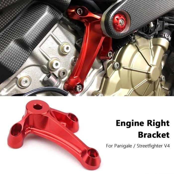 New Motorcycle Accessories Right Engine Mount Bracket For Ducati PANIGALE V4 Panigale V4 / Streetfi