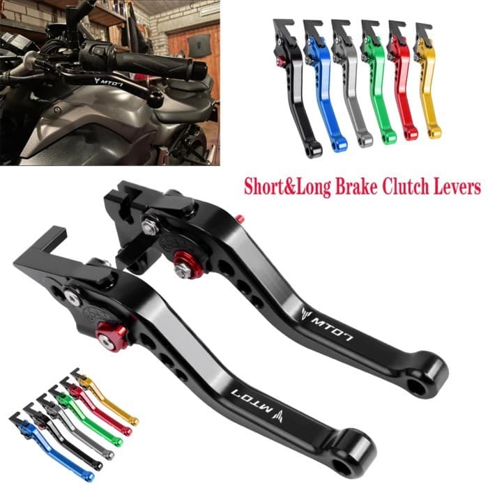 Short&amp;Long Brake Clutch Levers For YAMAHA MT07 MT09 2013-2022 MT-07 MT-09/Tracer MT 07 Motorcyc
