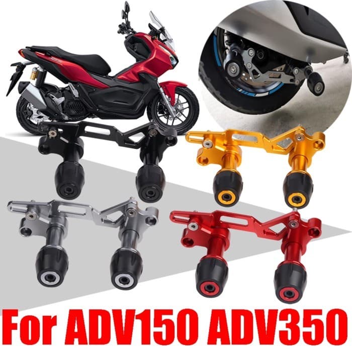 For HONDA ADV150 ADV350 ADV 150 ADV 350 Motorcycle Accessories Muffler Falling Protection Exhaust S