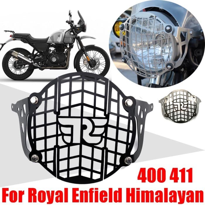 For Royal Enfield Himalayan 400 411 Motorcycle Accessories Headlight Protector Guard Front Head Lam