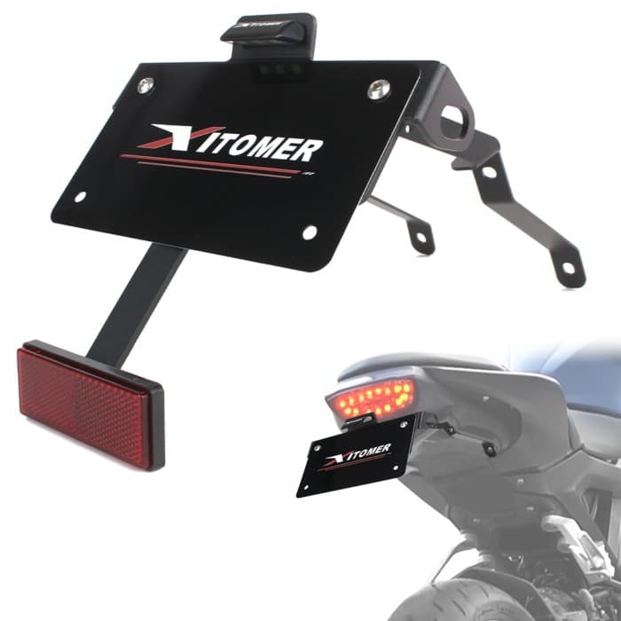 Motorcycle License Plate Holder Bracket Fit For Honda CB125R CB300R CB 300R 125R 2018-2023 2024 Rea