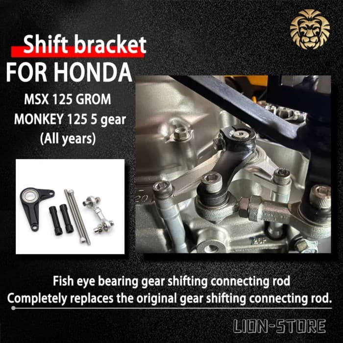 FOR HONDA MSX 125 GROM MSX125 MONKEY125 MONKEY 125 Motorcycle accessories Shift bracket lever Shift
