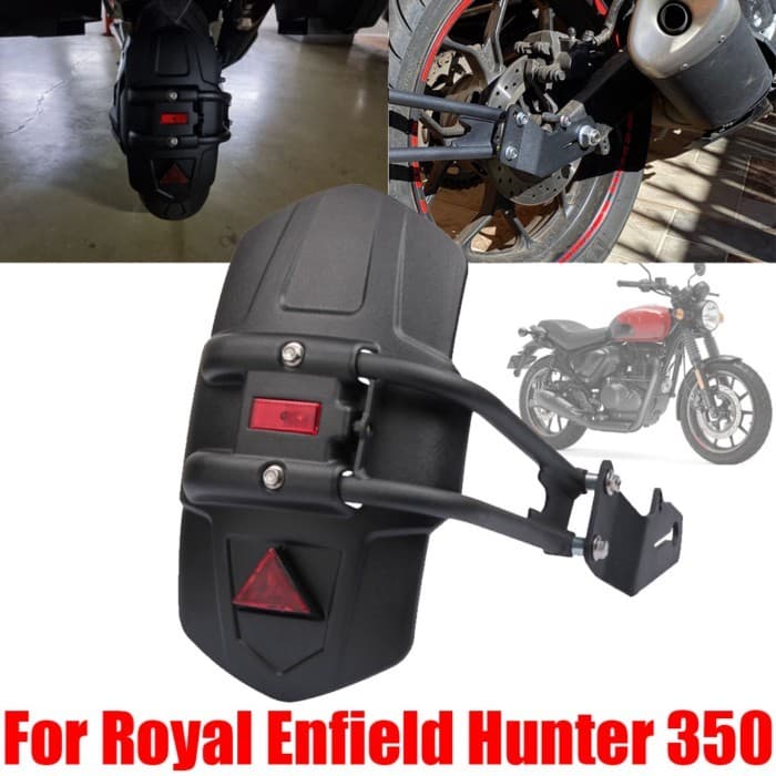For RoyalEnfield Royal Enfield Hunter 350 Motorcycle Accessories Rear Fender Mudguard Mudflap Rear 