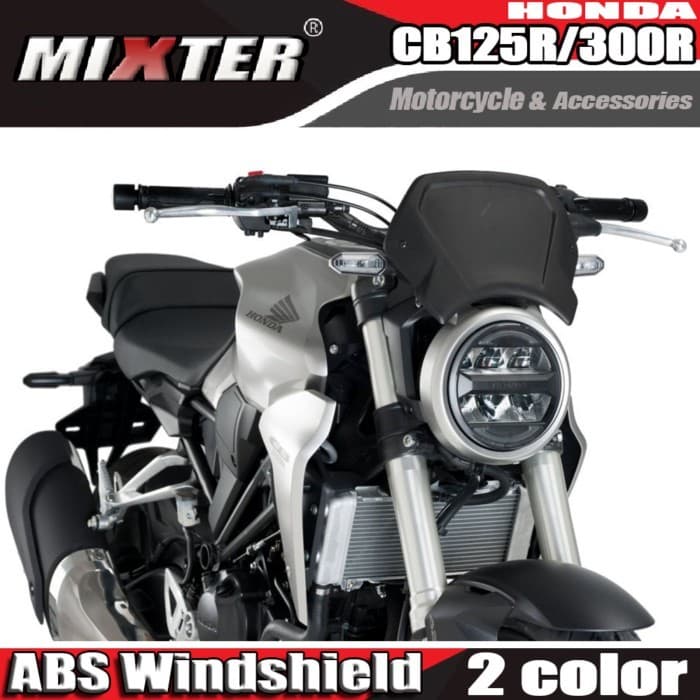 For HONDA CB125R 2018-2023 CB-125R NEO SPORTS CAFE CB300R 18-23 CB300 R Motorcycle Cafe WindScreen 