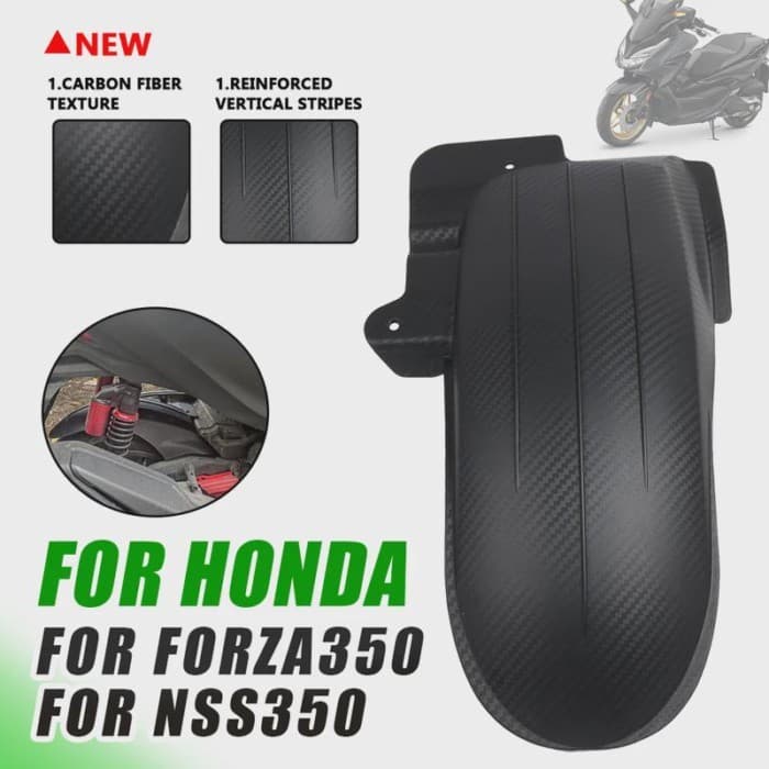 For Honda Forza350 Forza 350 NSS 350 NSS350 2023 2024 Motorcycle Accessoroies Rear Fender Splash Gu