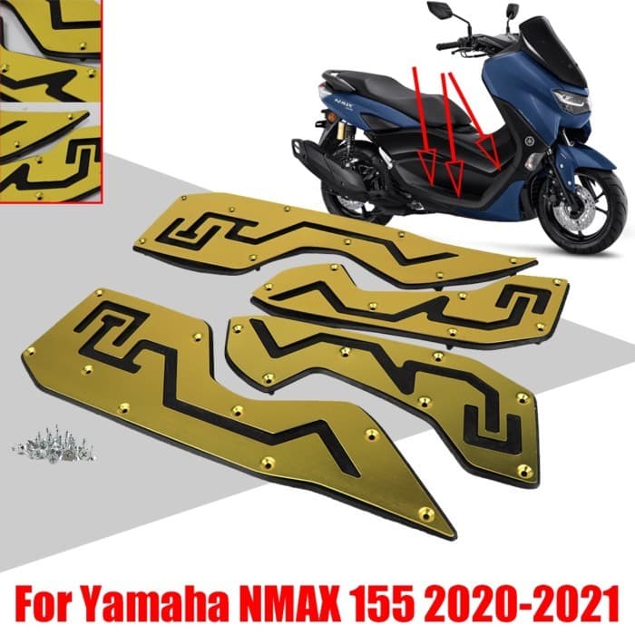For Yamaha NMAX 155 N-MAX 155 Nmax155 N-MAX155 2020 2021 Motorcycle Accessories Footrest Footboard 