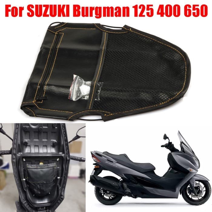 For SUZUKI Burgman 400 650 125 AN400 AN650 AN SKYWAVE 400 Motorcycle Accessories Seat Bag Seat Unde