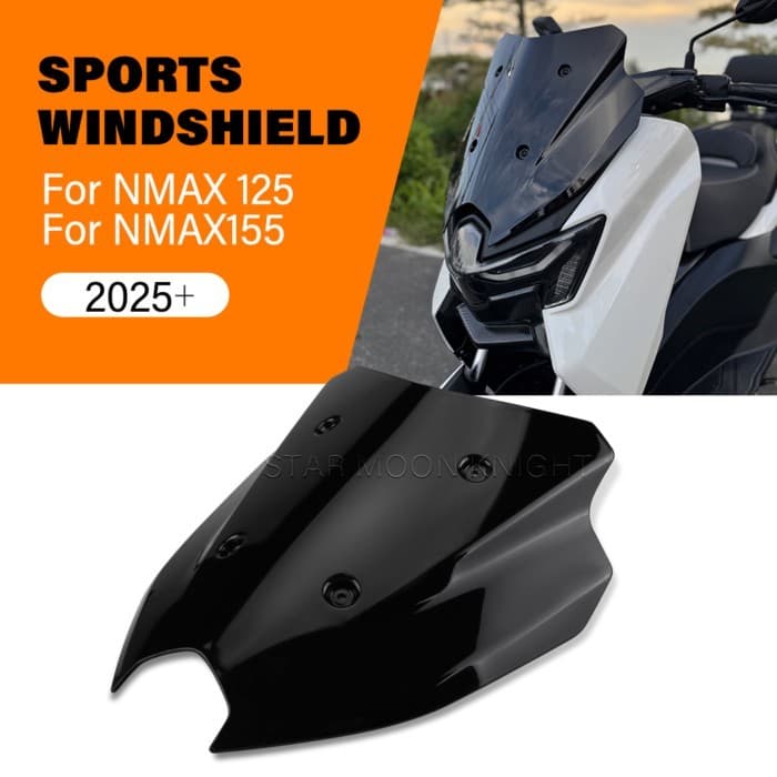Windshield Wind Shield Deflectore Screen For Yamaha N Max NMAX125 NMAX155 NMax 155 125 Tech MAX 202