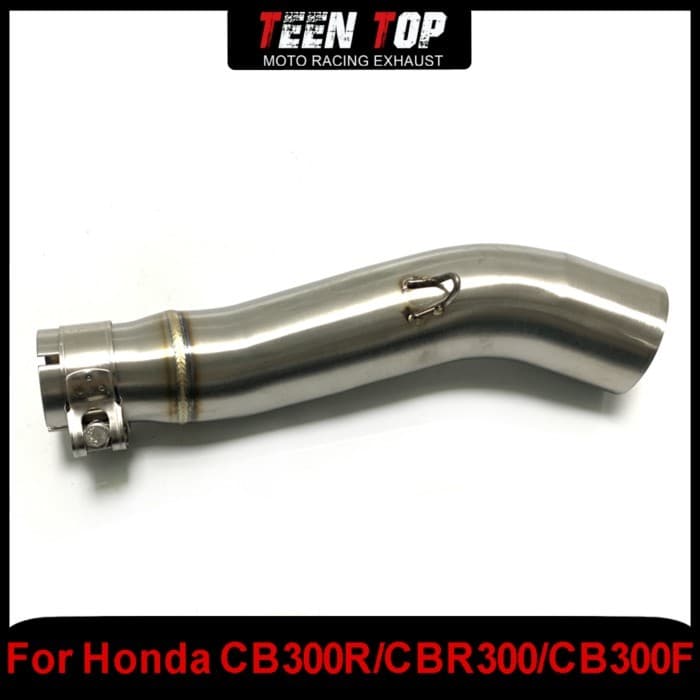Motor Bike Escape Mid Connection Pipe For Honda CB300R/CBR300/CB300F Exhaust Modified Middle Link P