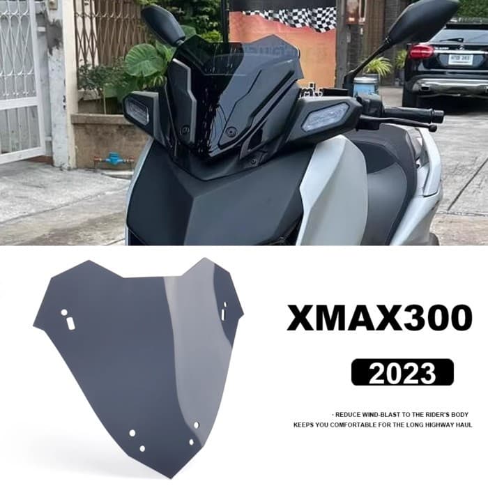 Motorcycle X-MAX 300 2023 Windscreen Windshield For Yamaha XMAX300 XMAX 300 X-MAX 300 Wind Shield S
