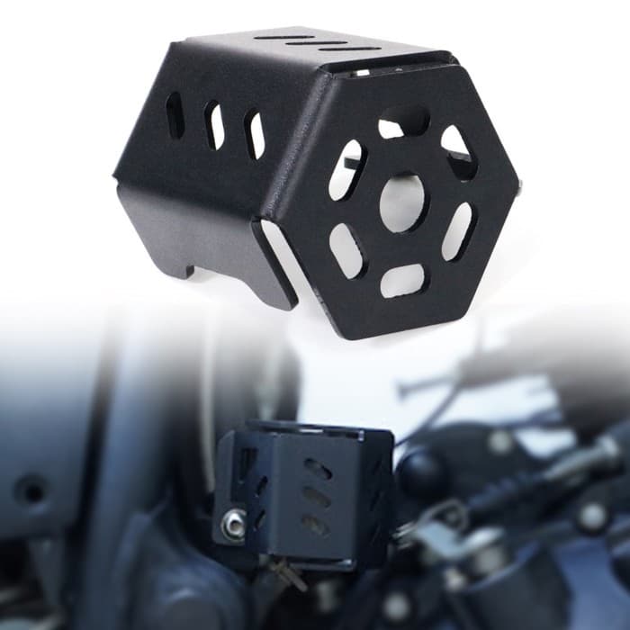 Fit For Royal Enfield Himalayan 2016-2024 Motorcycle Rear Brake Reservoir Guard Rear Brake Fluid Re