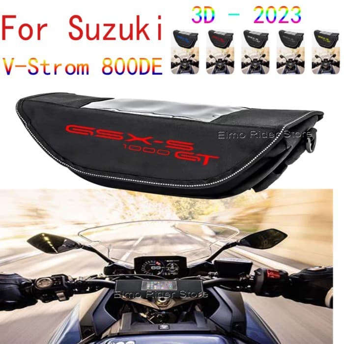 For Suzuki V-Strom 800DE V-Strom 2023 Motorcycle Handlebar Waterproof Bag Travel Bag Storage Bag Sc