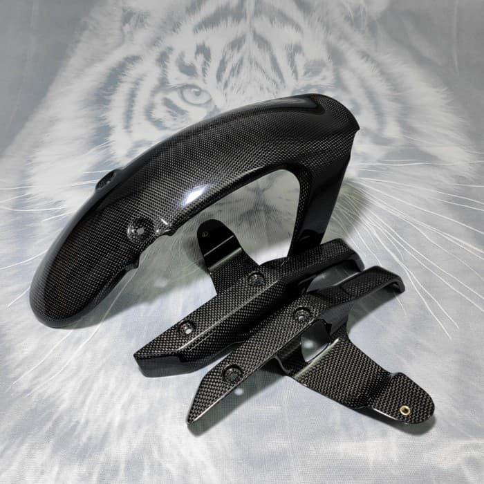 For DUCATI Scrambler 1100 Motorcycle Carbon Fiber Front Fender Guard Mud glossy Modified Accessorie