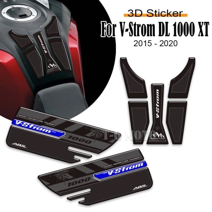 Motorcycle V-Strom DL1000XT 2015 - 2020 Tank Pad Decals Protector Sticker For Suzuki VStrom V Strom