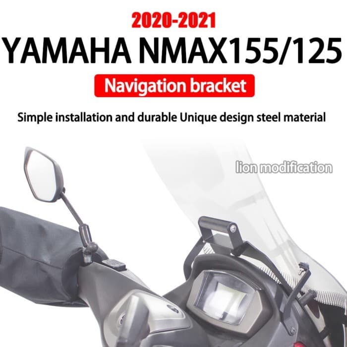 for YAMAHA NMAX155 NMAX125 NMAX 155 2020 NMAX 125 2021 Navigation bracket Motorcycle accessories