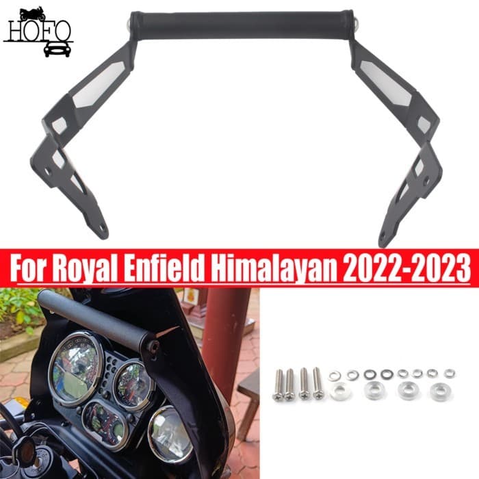 Motorcycle Navigation Bracket Phone Holder For Royal Enfield Himalayan 2022-2023