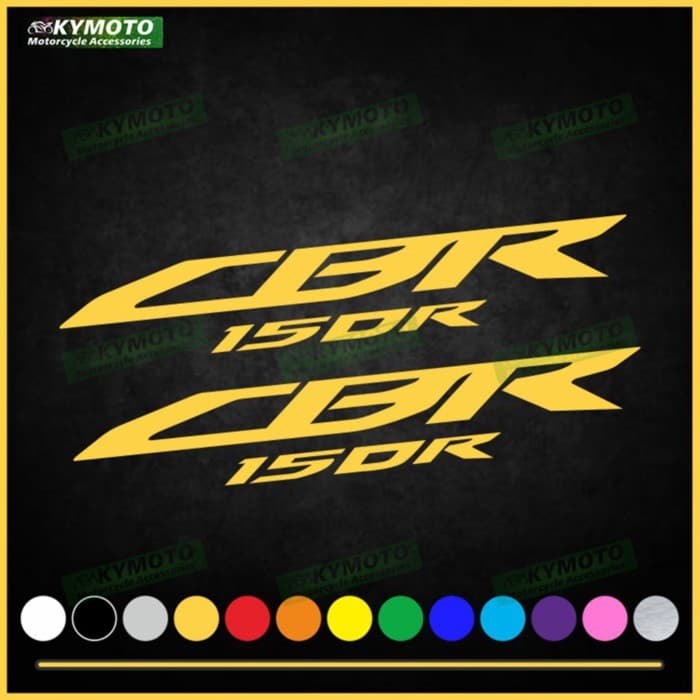 for Honda CBR150R Motorcycle Decal Fairing Windshield Decoration Helmet Fuel Tank Engine Logo Refle