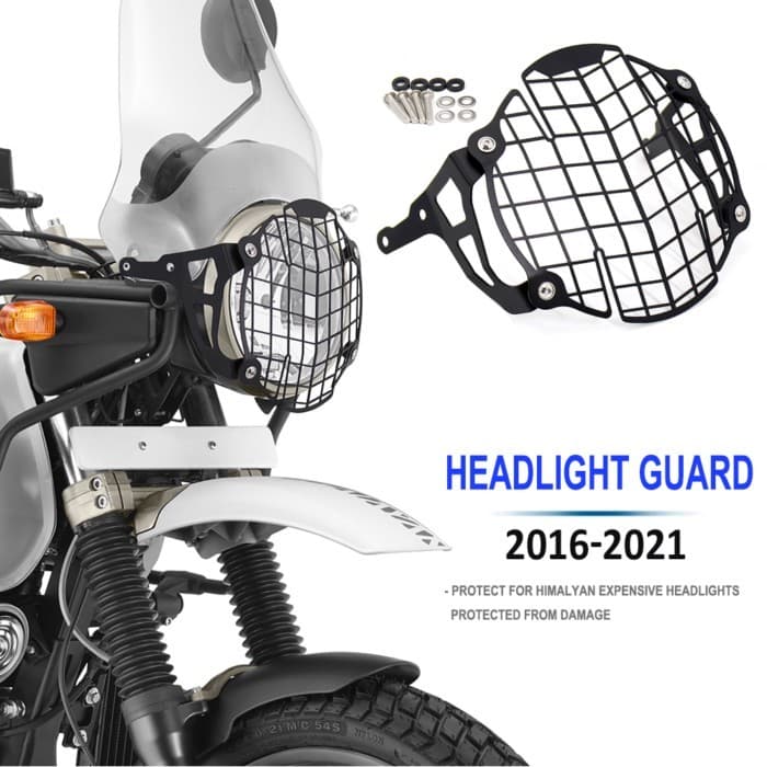 2021 2020 For Royal Enfield Himalayan Motorcycle 2016 2017 Headlight Head Light Guard Protector Cov