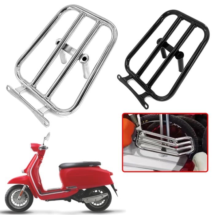 Motorcycle Rear Luggage Rack Cargo Carrier Plate Support Holder Fit For Lambretta G350 G-350 G 350 