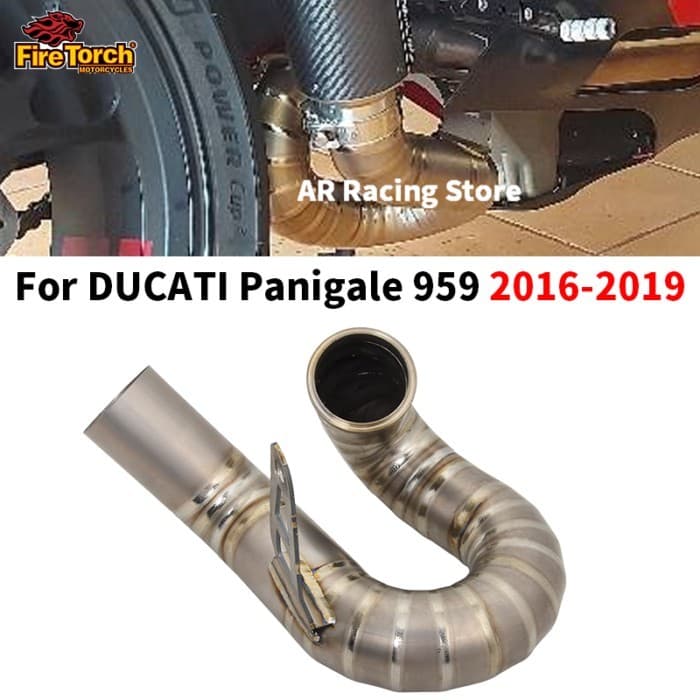 For Ducati Panigale 959 2016 2017 2018 2019 959 Panigale Motorcycle Exhaust Muffler Titanium Alloy 