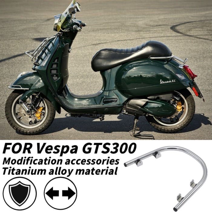 For Piaggio Vespa GTS300 GTS 300 GTS 250 GTS250 Motorcycle Accessories Bumper Front Wheel Fender Cr