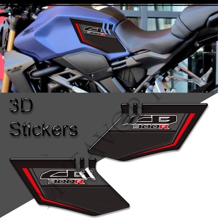 For Honda CB300R CB 300R 2018 2019 2020 2021 2022 Motorcycle Grips Tank Pad Stickers Gas Fuel Oil K