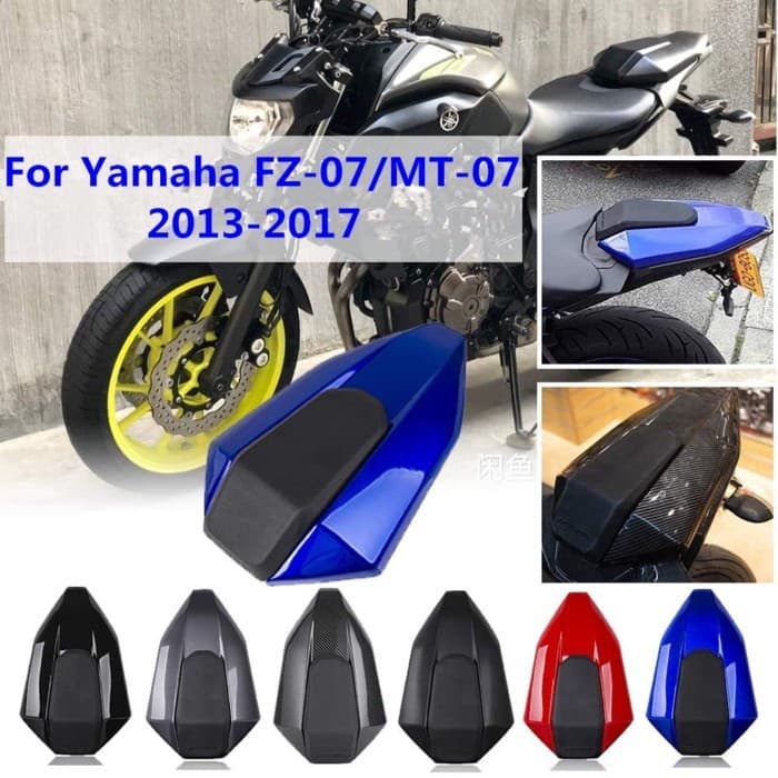 FZ07 MT07 Accessories Moto Rear Seat Cowl Fairing Tail Cover for Yamaha MT FZ 07 MT-07 FZ-07 2013 2