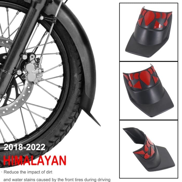 2021 2022 New Motorcycle Accessories FOR Royal Enfield Himalayan Front Tire Wheel Fender Mudguard E