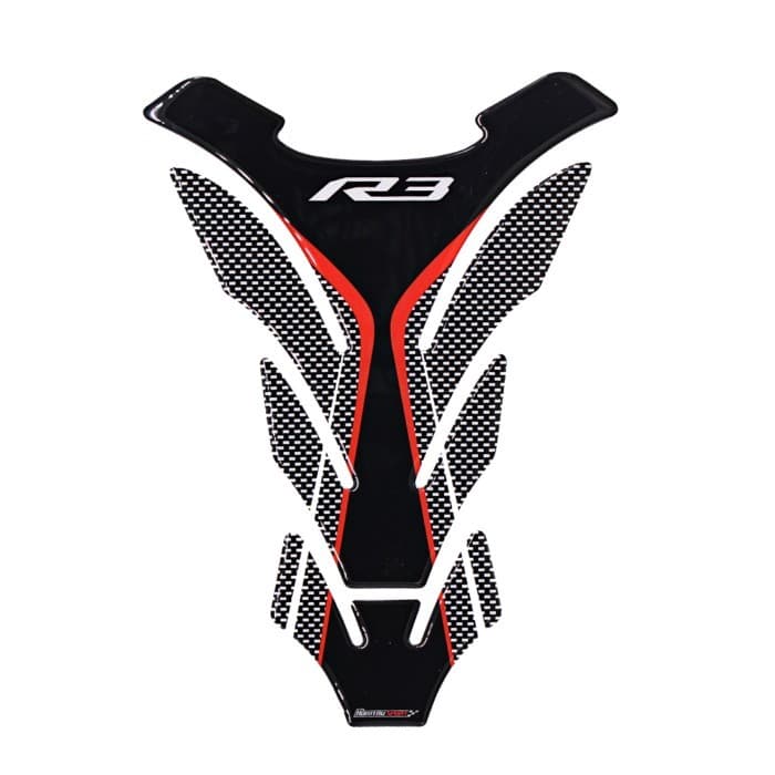 For Yamaha R3 YZF-R3 3D Motorcycle Tank Pad Protector Decal Stickers LOGO R3