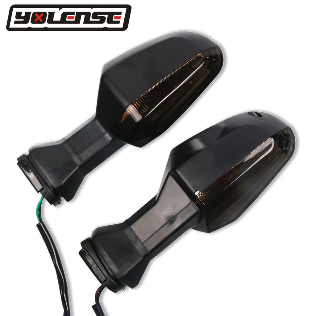 สําหรับ KAWASAKI Z750 Versys 650 1000 Versys650 Versys1000 ER-6N รถจักรยานยนต์ด้านหน้า/ด้านหลังไฟเลี้ยวไฟแสดงสถานะไฟกระพริบโคมไฟ