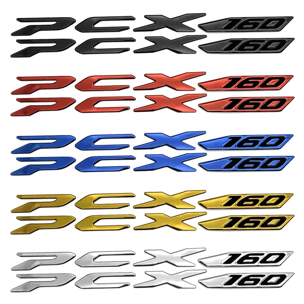 สําหรับHONDA PCX150 PCX160 PCX 150 PCX 160 ถังล้อถังDecals Appliqueสัญลักษณ์Decalsสติกเกอร์ป้ายสัญลักษณ์3D Decalยก
