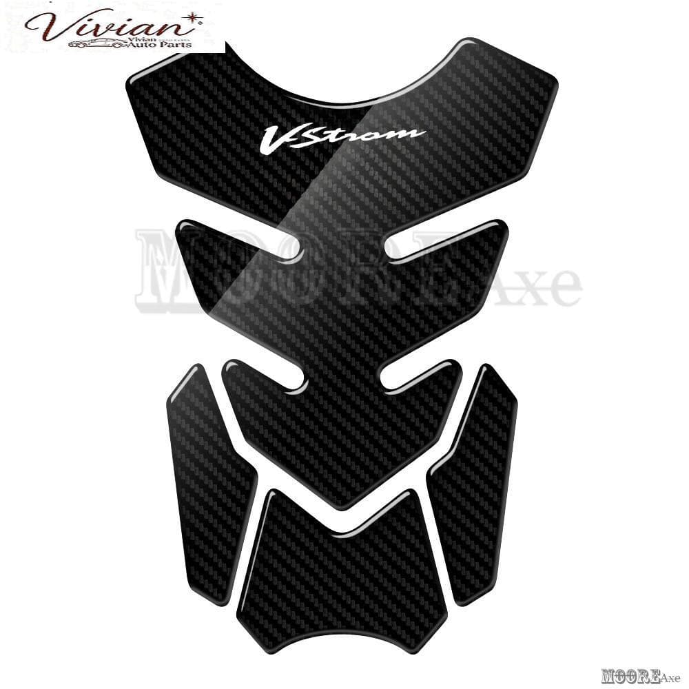 สําหรับ Suzuki V-STROM V STROM DL 250 SX 800 SE DL 1000 650 1050 XT 650XT 1050XT 3D รถจักรยานยนต์สติกเกอร์ถัง Pad Protec