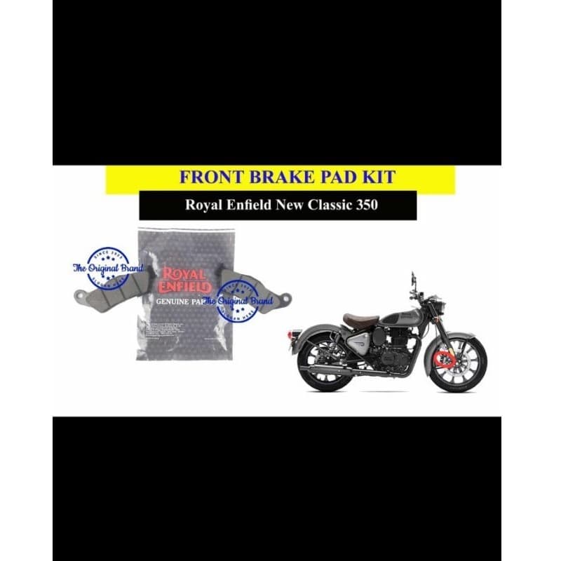 Royal enfield front brake pad kit for classic350 meteor350 bullet350 hunter350