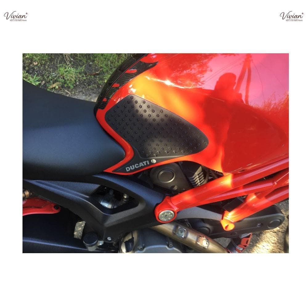 สําหรับ DUCATI MONSTER 696 795 796 1100 1100S MONSTER 1200S MONSTER 821 Protector Anti slip ถัง Pad สติกเกอร์แก๊สเข่า Tr
