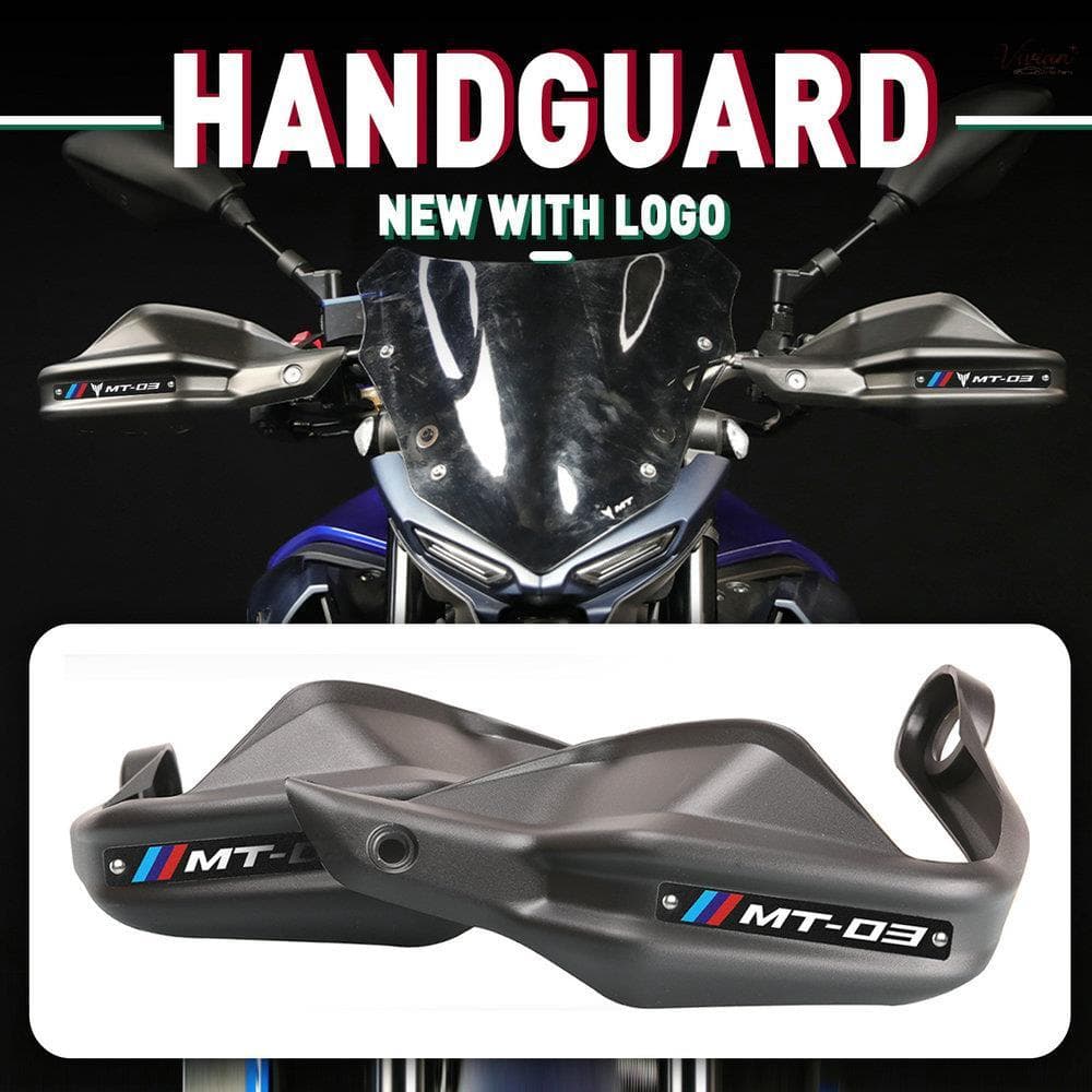 การ์ดแฮนด์บาร์ ป้องกันแฮนด์บาร์ MT 03 25 อุปกรณ์เสริม สําหรับรถจักรยานยนต์ YAMAHA MT03 MT25 2015-2023 MT-03 MT-25【21