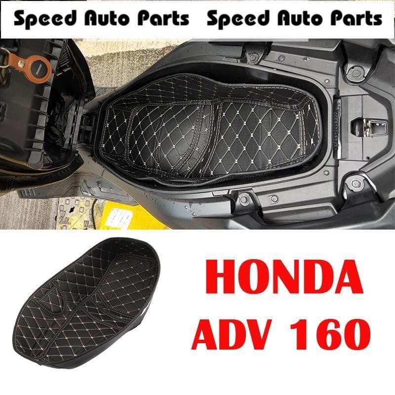 ฝาครอบเบาะนั่ง Honda ADV160 ฝาครอบถังที่นั่งรถจักรยานยนต์ซับในถังที่นั่งเหมาะสำหรับ ADV160 อุปกรณ์เสริมการปรับเปลี่ยนเหย